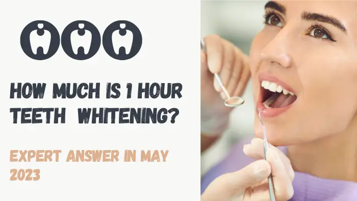 How Much Is 1 Hour Teeth Whitening?